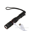 New arrival tactical ultra bright handheld outdoor gear 18650 battery USB rechargeable led torch for camping hiking emergency